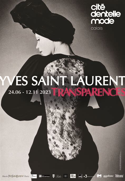 affiches yves saint laurent|musée y saint laurent.